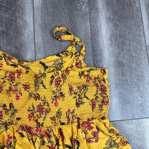 Torrid Mustard Floral Dress - Picture 9 of 13